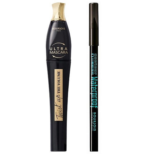 BOURJOIS Набор Twist Up 001 Ultra Black + Contour Clubbing #1