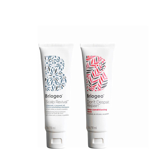 BRIOGEO Набор для ухода за волосами:Don’t Despair, Repair! Deep Conditioning Mask+Scalp Revival #1