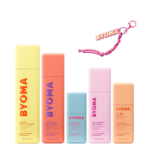 BYOMA Набор средств для ухода за кожей лица Skin Barrier 101 Routine #1
