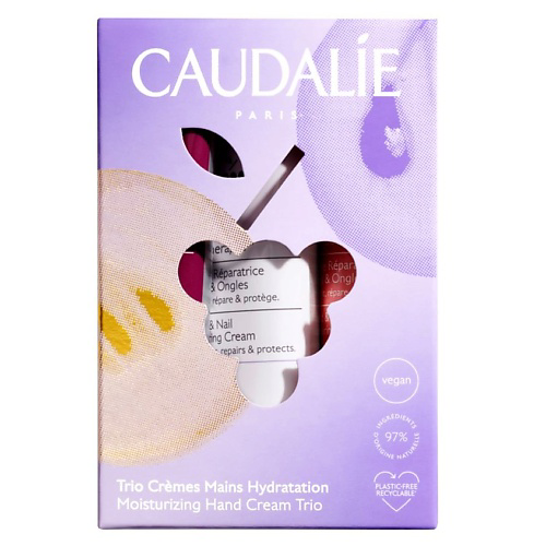 CAUDALIE Набор Трио изысканных кремов для рук и ногтей Trio Crèmes Mains Hydratation 1 #1