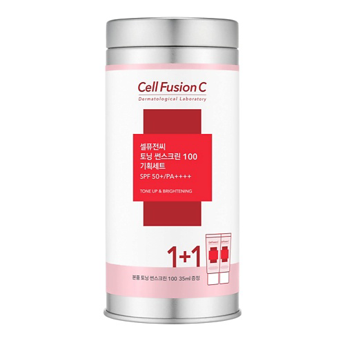 CELL FUSION C Набор Крем солнцезащитный 100 SPF50+ PA++++ тонирующий Tonic Sunscreen 70 #1