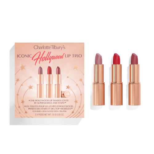 CHARLOTTE TILBURY Подарочный набор для губ Charlotte's Iconic Hollywood Lip Trio #1