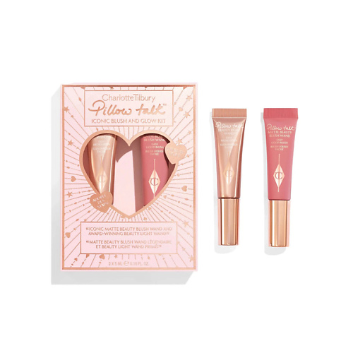 CHARLOTTE TILBURY Подарочный набор Pillow Talk Iconic Blush & Glow Kit #1