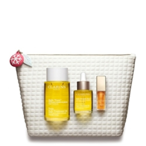 CLARINS Набор косметических масел для лица и тела Ensemble d'huiles Cosmétiques #1
