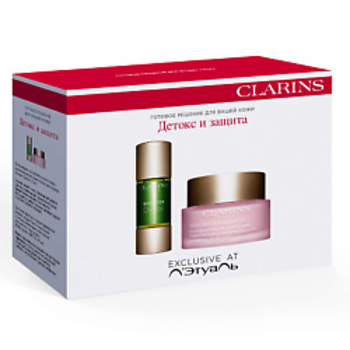 CLARINS Набор средств ухода для лица для детокса кожи Ensemble de Produits Pour le Visage #1