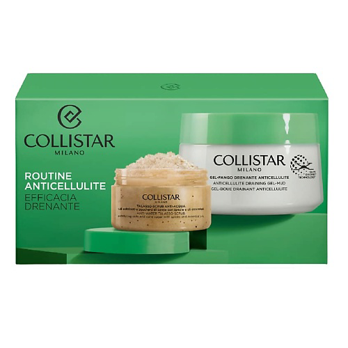 COLLISTAR Набор c дренирующим антицеллюлитным гелем для тела Routine Anticellulite #1