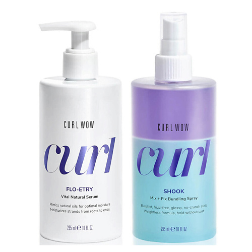 COLOR WOW Набор для укладки волос Color Wow Curl Wow Anti-Frizz Curl Styling Duo #1