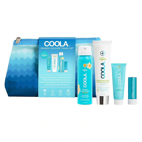 COOLA Набор средств по уходу за кожей Suncare Travel Essentials Set #1