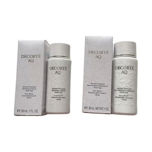 DECORTÉ Набор средств для лица AQ Absolute Treatment #1