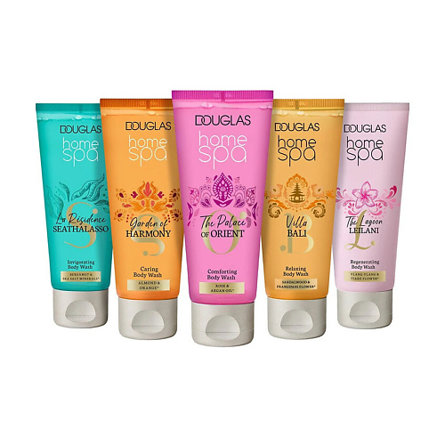 DOUGLAS Набор гелей для душа Home Spa Body Wash Collection #1