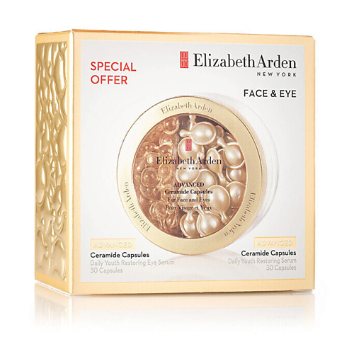 ELIZABETH ARDEN Набор капсул Advanced Ceramide Capsules Face & Eye Care Gift Set #1