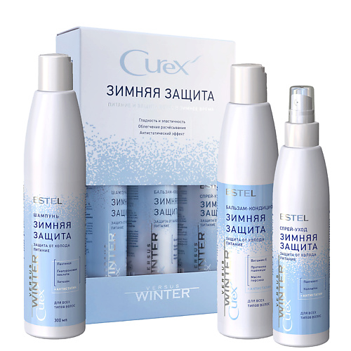 ESTEL PROFESSIONAL Набор для волос CUREX VERSUS WINTER Зимняя защита #1