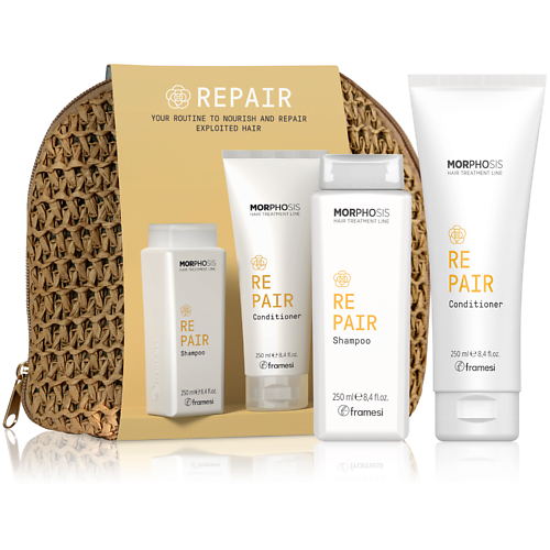 FRAMESI Набор уходов KIT POCHETTE RAFIA REPAIR #1