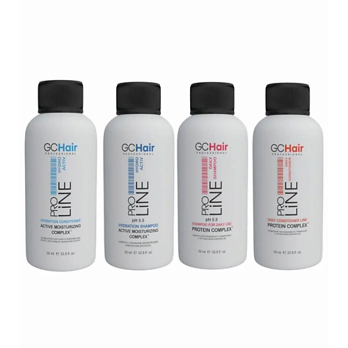 GC HAIR Набор шампунь и кондиционер с увлажняющим и с протеиновым комплексом #1