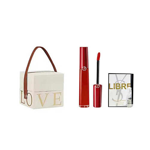 GIORGIO ARMANI Подарочный набор Mini Помада Lip stain+Libre #1