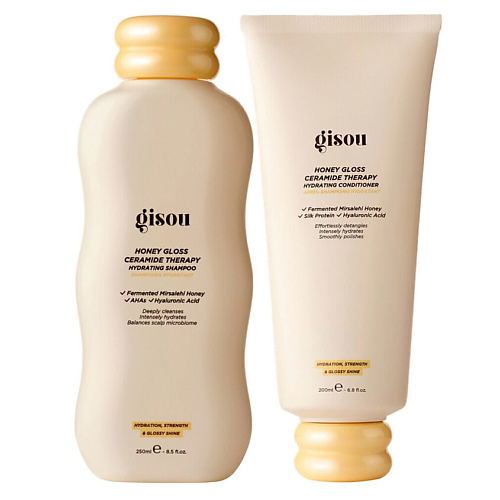 GISOU Набор для волос Honey Gloss Ceramide Cleanse Шампунь+Кондиционер #1