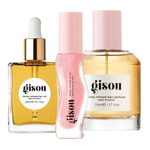 GISOU Подарочный набор Honey Gloss Hydration Trio #1