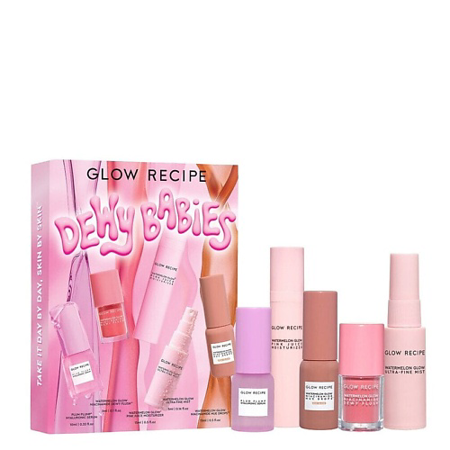 GLOW RECIPE Набор средств для лица Dewy Babies Kit #1