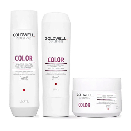 GOLDWELL Набор для окрашенных волос Dualsenses Color Brilliance #1