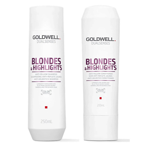 GOLDWELL Набор Dualsenses Blondes & Highlights: Шампунь + Кондиционер #1