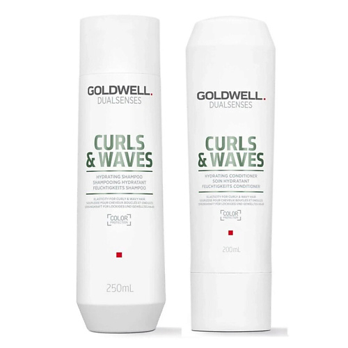 GOLDWELL Набор Dualsenses Curls & Waves: Шампунь + Кондиционер #1