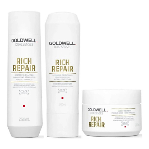 GOLDWELL Набор Dualsenses Rich Repair: Шампунь + Кондиционер + Маска #1