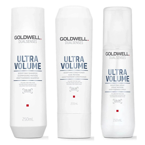 GOLDWELL Набор Dualsenses Ultra Volume Bundle: Шампунь + Кондиционер + Спрей #1
