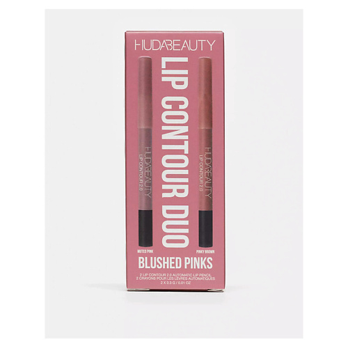 HUDA BEAUTY Набор карандашей для губ Mini Lip Contour Duo #1