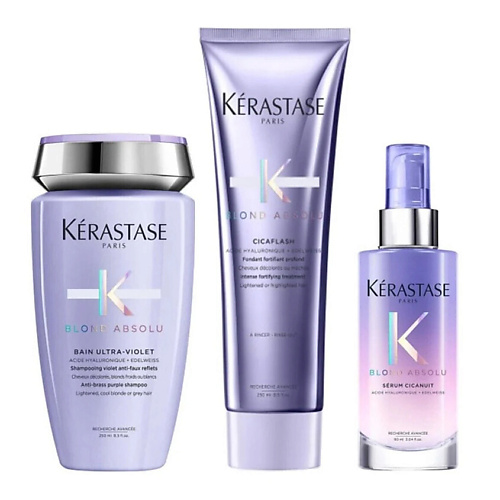 KERASTASE Набор Blond Absolu: Шампунь + Кондиционер + Сыворотка #1