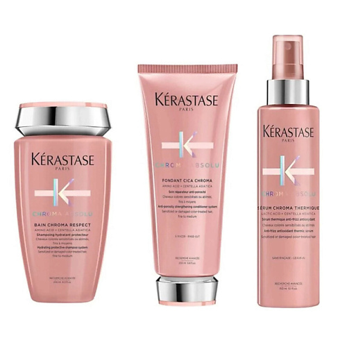 KERASTASE Набор Chroma Absolu Set Respect Serum #1