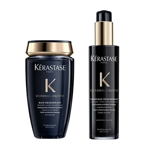KERASTASE Набор Chronologiste: Шампунь +  Термозащитный спрей #1