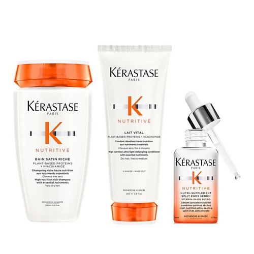 KERASTASE Набор для сухих волос Nutritive Set + Split Ends Serum #1