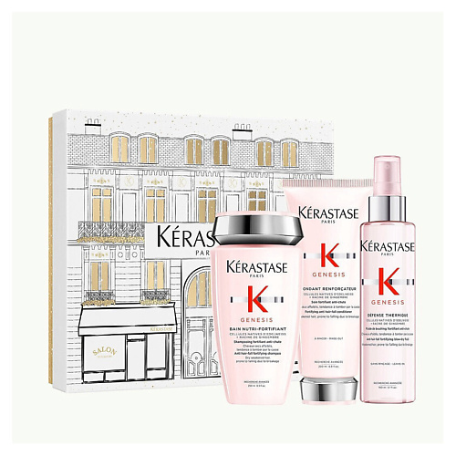 KERASTASE Набор Genesis: Шампунь + Кондиционер + Термозащитный спрей для волос #1