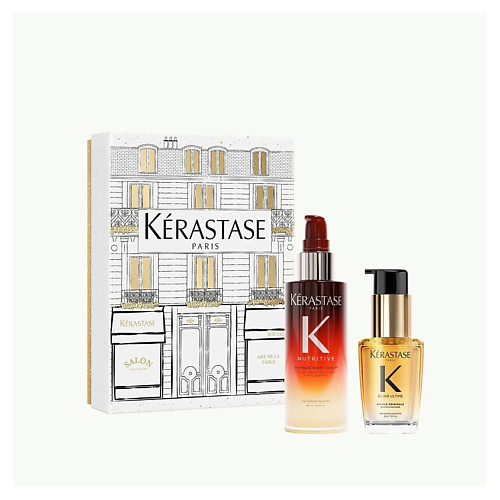 KERASTASE Набор Iconics Duo X-Mas Set: Сыворотка + Масло для волос #1