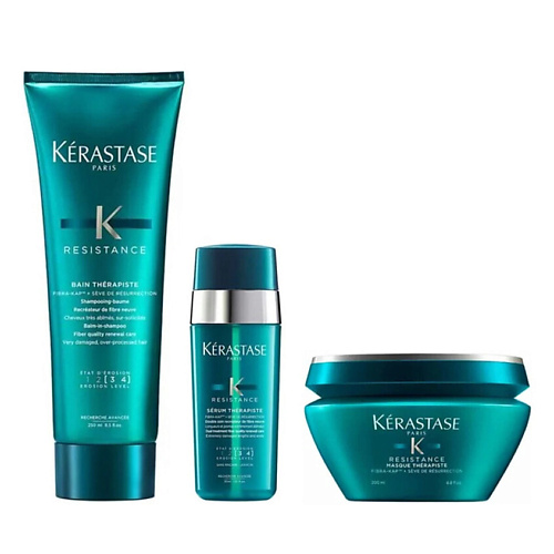 KERASTASE Набор Résistance Thérapiste: Шампунь + Сыворотка + Маска #1