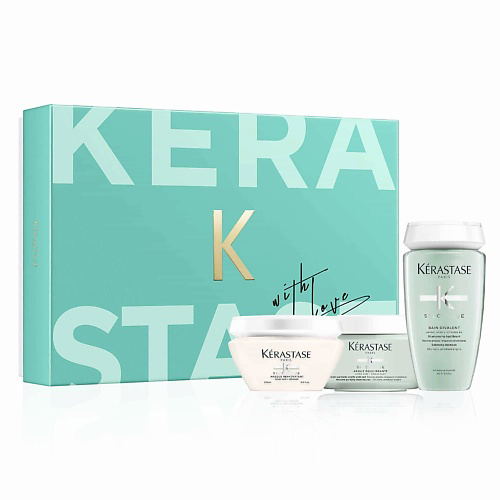 KERASTASE Набор Spécifique: Шампунь + Глиняная маска + Увлажняющая маска #1