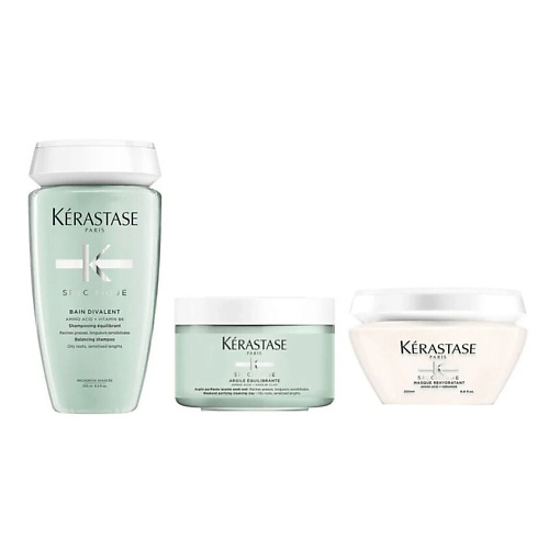 KERASTASE Набор Specifique Set Divalent: Шампунь + Маска + Гель-маска для волос #1