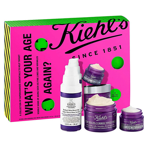 KIEHL'S Антивозрастной набор What’s Your Age Again? #1