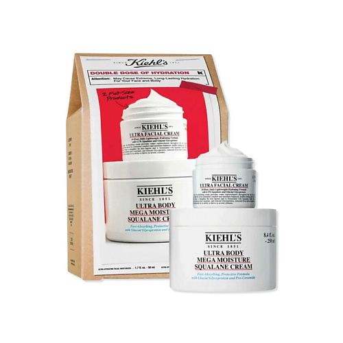 KIEHL'S Набор кремов для лица и тела Ultra Facial Set #1