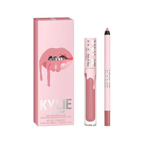 KYLIE COSMETICS BY KYLIE JENNER Набор для губ Velvet Lip Kit Помада+Карандаш #1