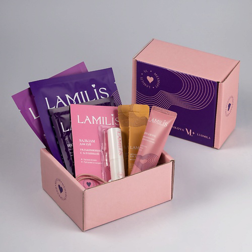 LAMILIS Подарочный набор уходовой косметики из 8 средств для лица #1