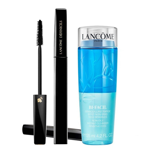 LANCOME Набор Definicils: Тушь + Двухфазное средство для снятия макияжа с глаз #1