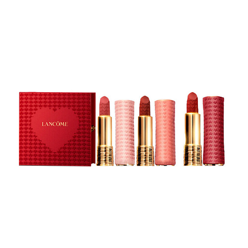 LANCOME Набор губных помад L’Absolu Rouge Intimatte Holiday Limited Edition #1