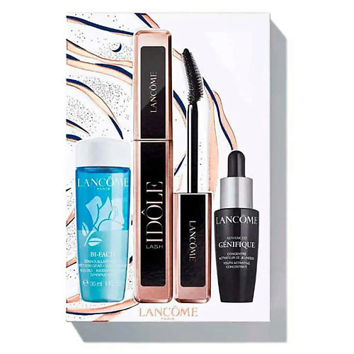 LANCOME Набор Lash Idole: Тушь для ресниц + Средство для снятия макияжа + Сыворотка для лица #1