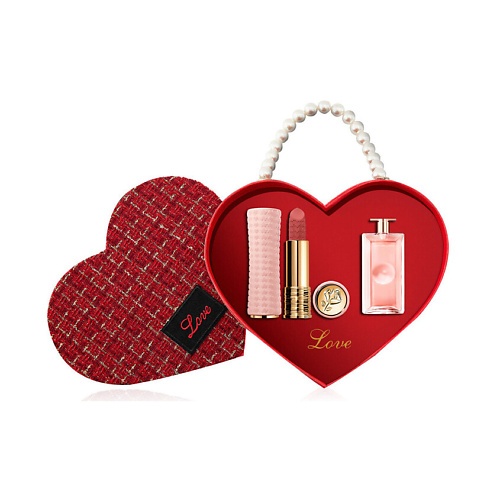 LANCOME Набор Love Edition: Помада L’Absolu Rouge Intimatte + Миниатюра Idole #1