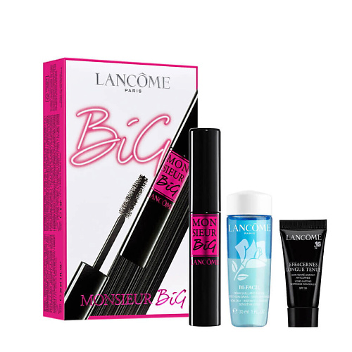 LANCOME Набор Monsieur Big: Тушь для ресниц + Лосьон для снятия макияжа с глаз + Консилер #1