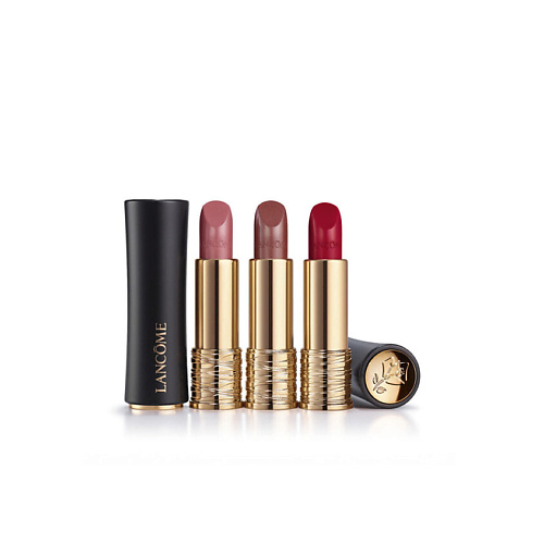 LANCOME Набор сатиновых помад L'Absolu Rouge Trio #1