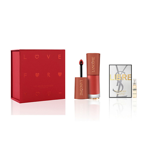 LANCOME Подарочный набор  L’Absolu Rouge Intimatte & YSL Libre #1