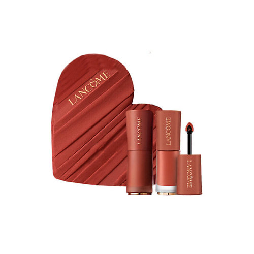LANCOME Подарочный набор L’Absolu Rouge Intimatte Liquid Lipstick Duo #1