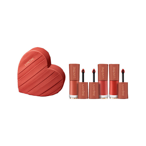 LANCOME Подарочный набор L’Absolu Rouge Intimatte Liquid Lipstick Trio #1